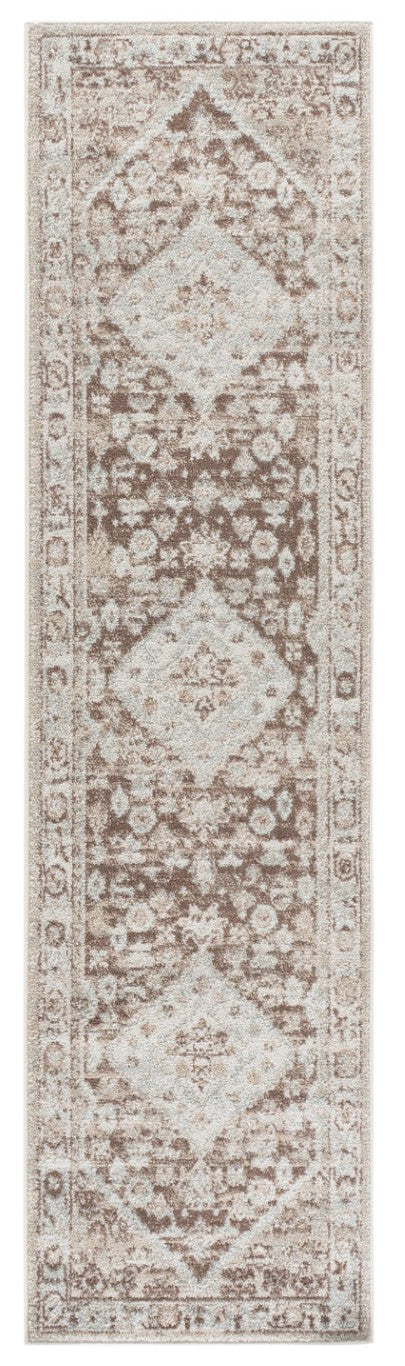 Safavieh Madison Solid Light Brown Polypropylene Runner Rug for Hallways and Corridors 2'-3" x 8'-0" MAD670T-28