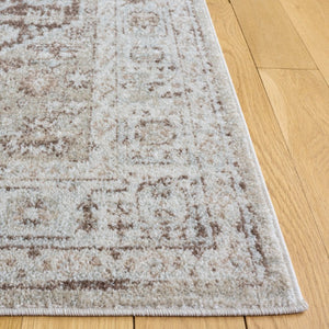 Safavieh Madison Solid Light Brown Polypropylene Runner Rug for Hallways and Corridors 5'-3" x 7'-6" MAD670T-5