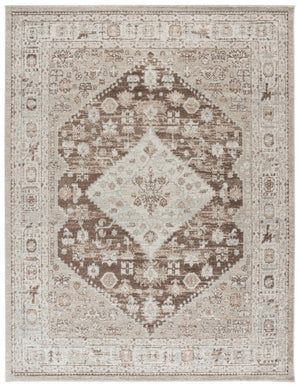 Safavieh Madison Solid Light Brown Polypropylene Runner Rug for Hallways and Corridors 9'-0" x 12'-0" MAD670T-9