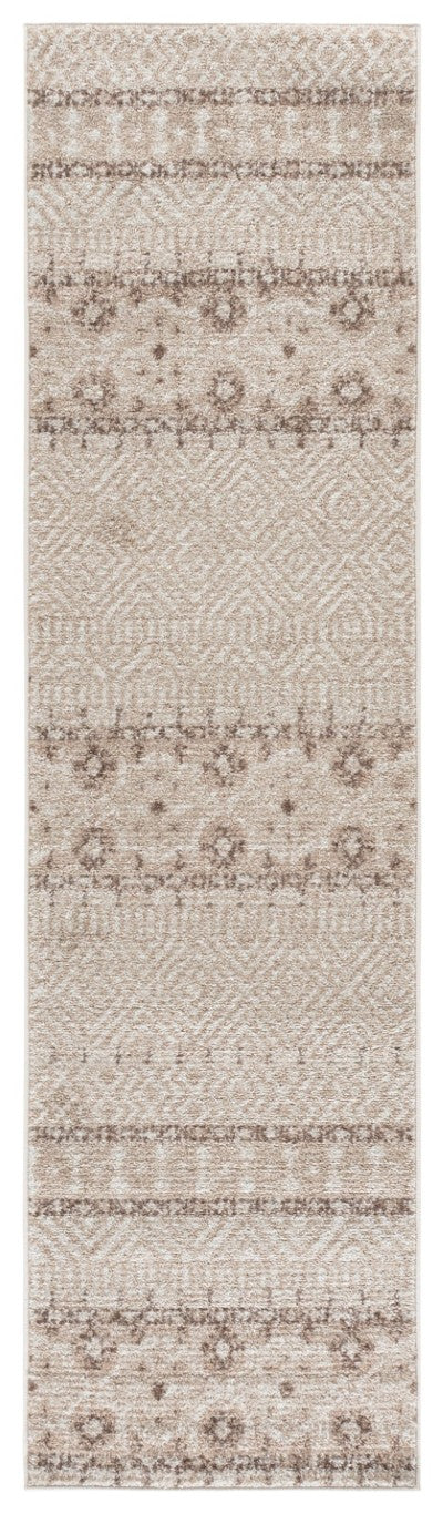 Safavieh Madison Solid Beige Polypropylene Hallway Runner Rug Bohemian Neutral Entryway Accent MAD797A-28