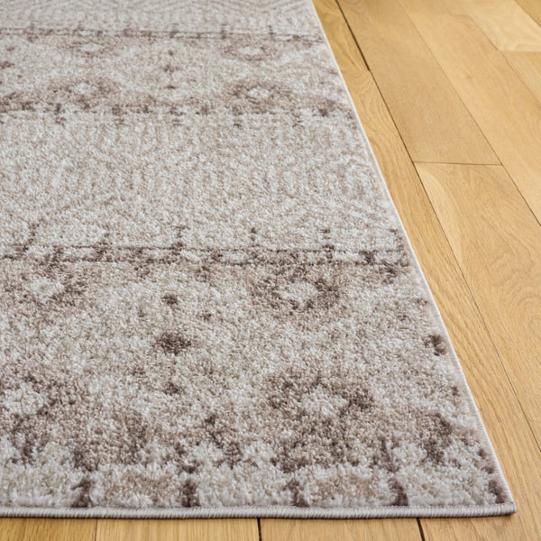 Safavieh Madison Power Loomed Polypropylene Rug Neutral Solid Pile for Living Room or Bedroom MAD797A-4