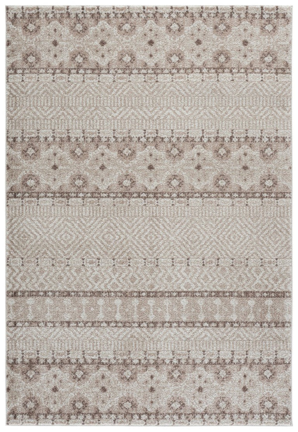 Safavieh Madison Solid Beige Polypropylene Area Rug Bohemian Low Pile Living Room Floor Accent MAD797A-5