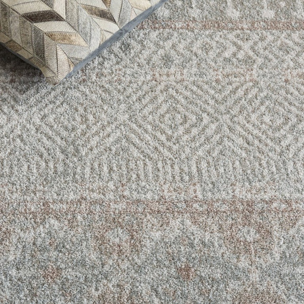 Safavieh Madison Bohemian Polypropylene Area Rug Turkish Woven Neutral Grey Living Room Accent MAD797E-5