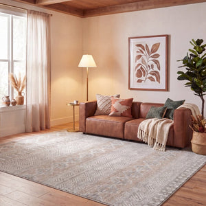 Safavieh Madison Solid Grey Polypropylene Area Rug Power Loomed Low Pile Neutral Living Room MAD797E-9