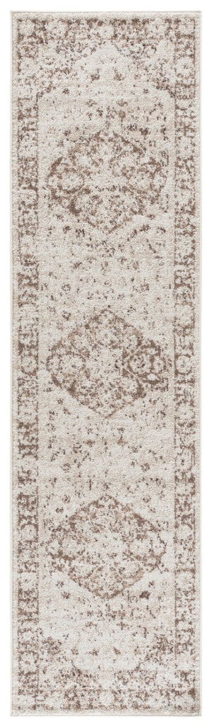 Safavieh Madison Traditional Polypropylene Runner Rug for Hallways and Entryways in Neutral Beige MAD836A-28