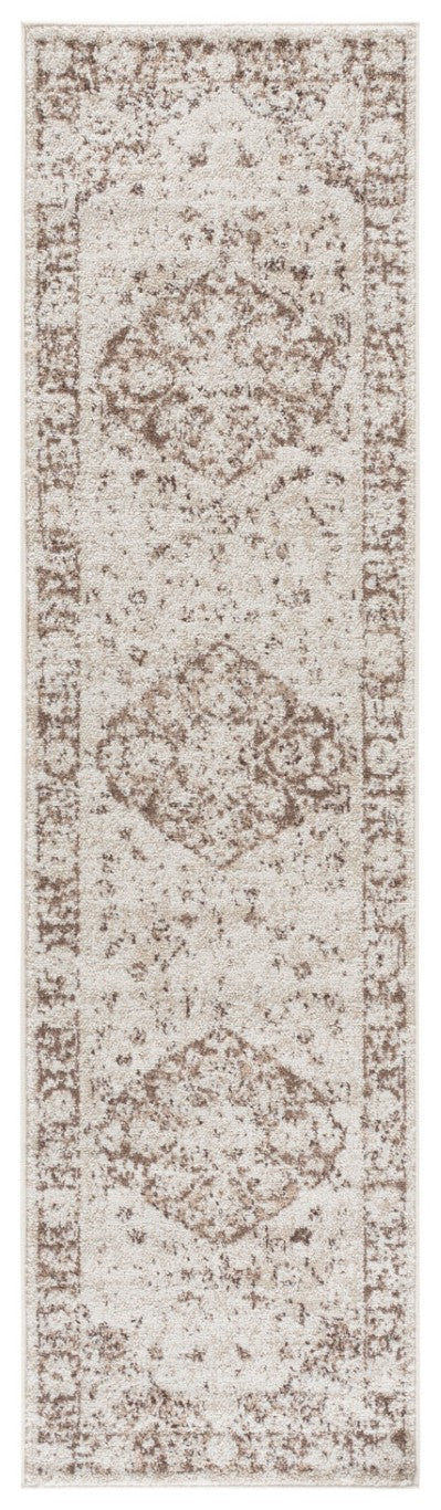 Safavieh Madison Traditional Polypropylene Runner Rug for Hallways and Entryways in Neutral Beige MAD836A-28