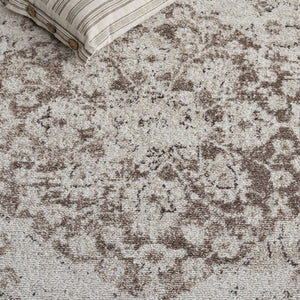 Safavieh Madison Square Polypropylene Area Rug Neutral Beige Turkish Power Loomed Living Room MAD836A-7SQ