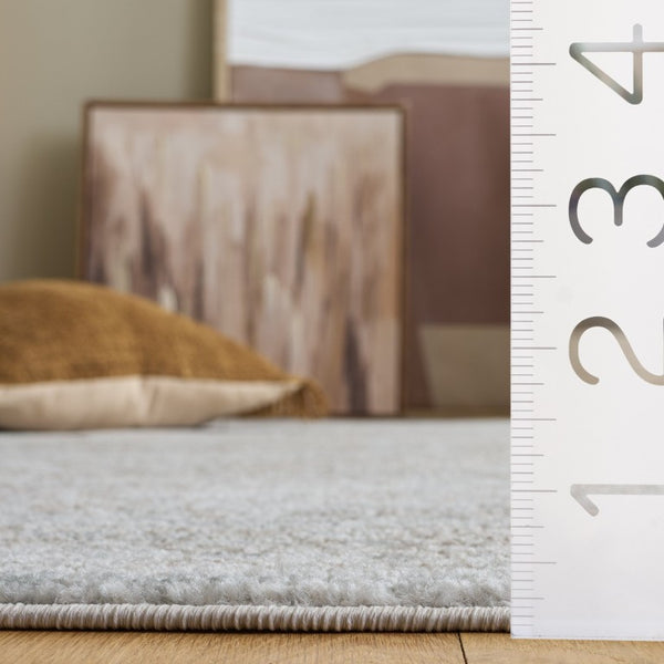 Safavieh Madison Solid Grey Polypropylene Area Rug Turkey Woven Low Pile Living Room Accent MAD864F-4
