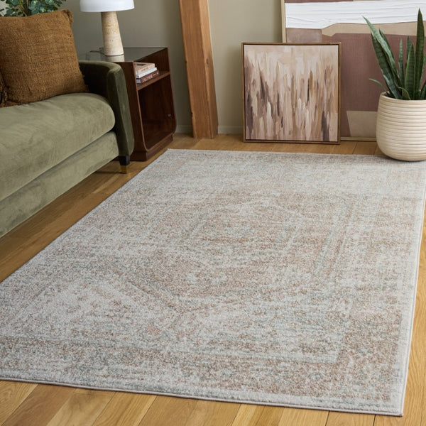 Safavieh Madison Power Loomed Polypropylene Solid Grey Area Rug for Living Room or Bedroom MAD864F-5
