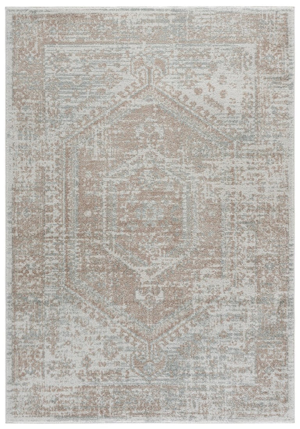 Safavieh Madison Solid Grey Polypropylene Area Rug Turkish Woven Low Pile Living Room Floor MAD864F-6