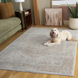 Safavieh Madison Solid Grey Polypropylene Area Rug Turkish Woven Low Pile Living Room Floor MAD864F-6