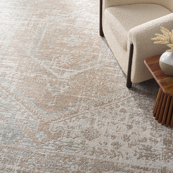 Safavieh Madison Traditional Grey Polypropylene Area Rug Power Loomed in Turkey for Living Rooms MAD864F-8