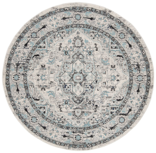 Safavieh Madison 924 Power Loomed Transitional Rug Light Grey / Blue MAD924F-4