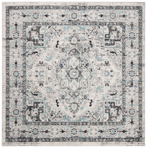 Safavieh Madison 924 Power Loomed Transitional Rug Light Grey / Blue MAD924F-4