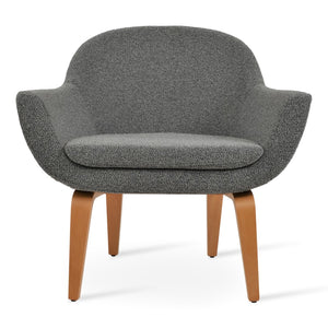 Soho Concept Madison Armchair - Elegant Plywood Base, Versatile Boucle, Velvet & Nubuck Fabrics - 10-year Guarantee Natural,Grey,Black  Soho-concept-dining-chair-12192