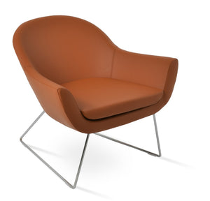 Soho Concept Madison Armchair - Luxurious Camira Yoredale Boucle Fabric, 10-year Guarantee, Modern Design Chrome  Soho-concept-dining-chair-12157