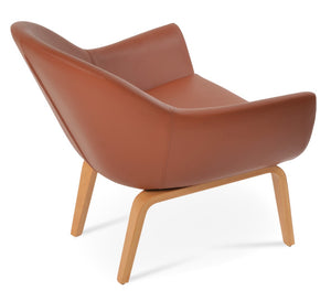 Soho Concept Madison Armchair - Elegant Leatherette Upholstery, Plywood Base, 2-year Guarantee, 400 Lbs Capacity Natural  Soho-concept-dining-chair-12172