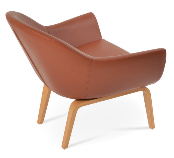 Soho Concept Madison Armchair - Elegant Leatherette Upholstery, Plywood Base, 2-year Guarantee, 400 Lbs Capacity Natural  Soho-concept-dining-chair-12172