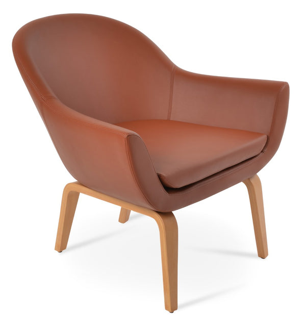 Soho Concept Madison Armchair - Elegant Leatherette Upholstery, Plywood Base, 2-year Guarantee, 400 Lbs Capacity Natural  Soho-concept-dining-chair-12173