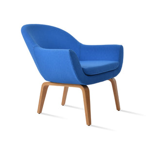 Soho Concept Madison Armchair In Camira Yoredale Boucle Fabric - Stylish, Durable Seating With 10-year Guarantee Blue,Natural  Soho-concept-dining-chair-12127