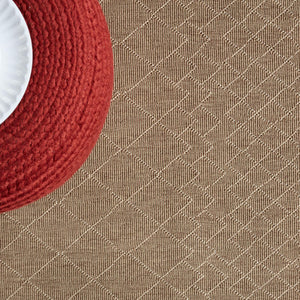 Jaipur Living Vibe by Jaipur Living Almasi Polypropylene Trellis Indoor Outdoor Area Rug Dark Taupe 8'X10' RUG150290