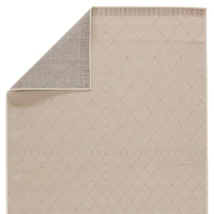 Jaipur Living Vibe by Jaipur Living Almasi Polypropylene Trellis Indoor Outdoor Area Rug Beige 9'X12' RUG150271