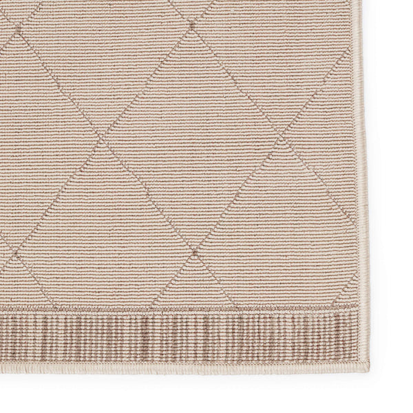 Jaipur Living Vibe by Jaipur Living Almasi Polypropylene Trellis Indoor Outdoor Area Rug Beige 9'X12' RUG150271