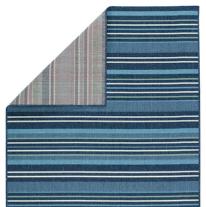 Jaipur Living Vibe by Jaipur Living Elara Polypropylene Flat Weave Geometric Stripe Indoor Outdoor Rug 2' X 3' RUG153424