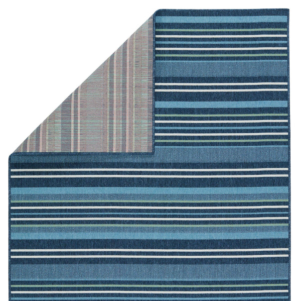 Jaipur Living Vibe by Jaipur Living Elara Polypropylene Flat Weave Geometric Stripe Indoor Outdoor Rug 2' X 3' RUG153424