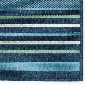 Jaipur Living Vibe by Jaipur Living Elara Polypropylene Flat Weave Geometric Stripe Indoor Outdoor Rug 2' X 3' RUG153424