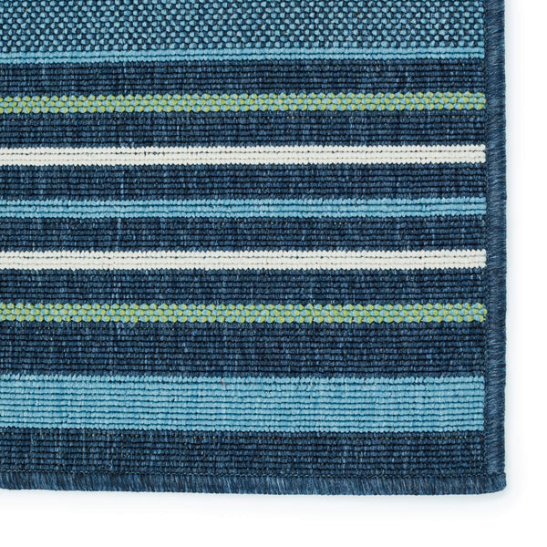 Jaipur Living Vibe by Jaipur Living Elara Polypropylene Flat Weave Geometric Stripe Indoor Outdoor Rug 2' X 3' RUG153424