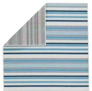 Jaipur Living Vibe by Jaipur Living Mahaba Striped Polypropylene Rug for Patio or Entryway Decor 5' x 8' RUG153432