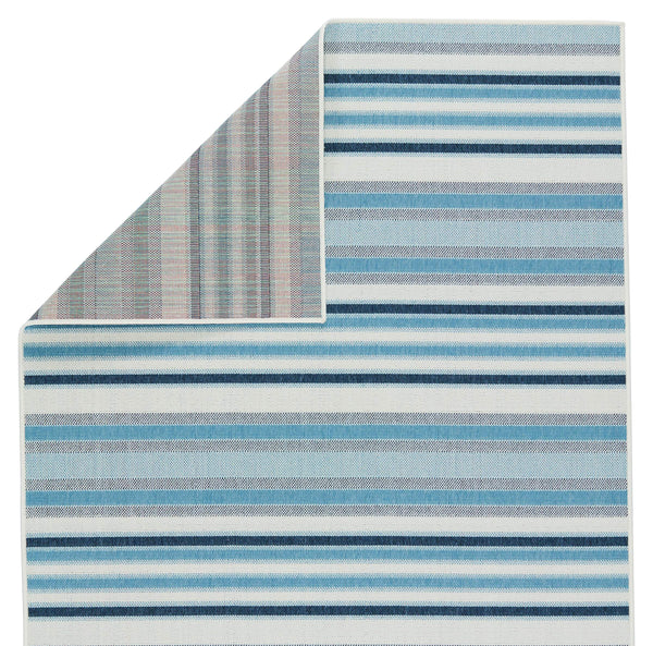 Jaipur Living Vibe by Jaipur Living Mahaba Striped Polypropylene Rug for Patio or Entryway Decor 5' x 8' RUG153432