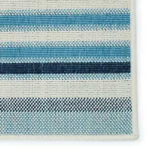 Jaipur Living Vibe by Jaipur Living Mahaba Striped Polypropylene Rug for Patio or Entryway Decor 5' x 8' RUG153432