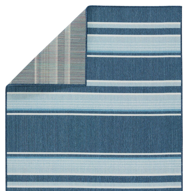 Jaipur Living Vibe by Jaipur Living Mahaba Polypropylene Stripe Rug African Weave Outdoor Accent 9' X 12' RUG153439