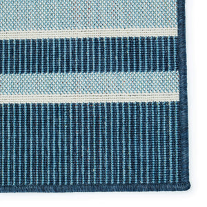 Jaipur Living Vibe by Jaipur Living Mahaba Polypropylene Stripe Rug African Weave Outdoor Accent 9' X 12' RUG153439