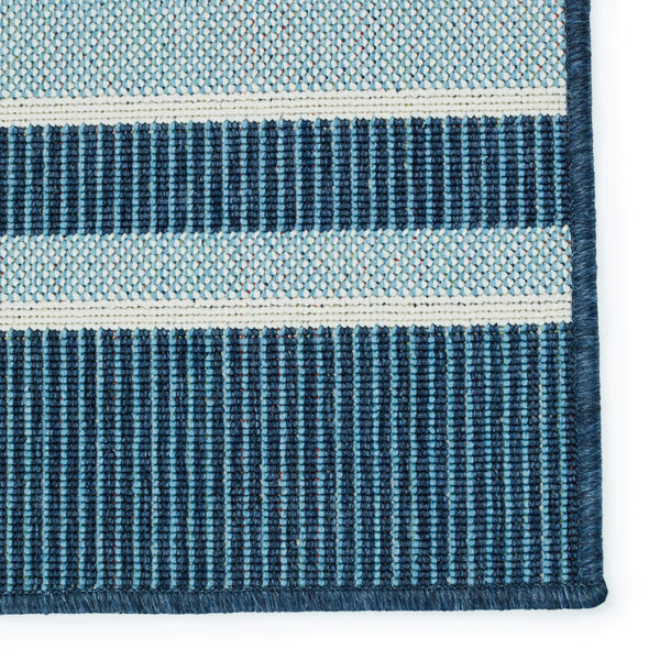 Jaipur Living Vibe by Jaipur Living Mahaba Polypropylene Stripe Rug African Weave Outdoor Accent 9' X 12' RUG153439