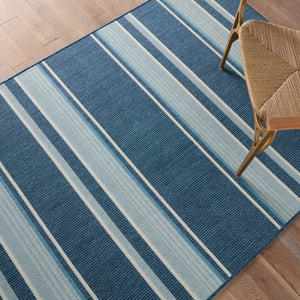 Jaipur Living Vibe by Jaipur Living Mahaba Polypropylene Stripe Rug African Weave Outdoor Accent 9' X 12' RUG153439