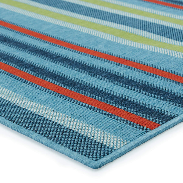 Jaipur Living Vibe by Jaipur Living African Stripe Polypropylene Indoor Outdoor Rug for Entryways 2' x 3' RUG153442