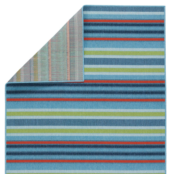 Jaipur Living Vibe by Jaipur Living African Stripe Polypropylene Indoor Outdoor Rug for Entryways 2' x 3' RUG153442