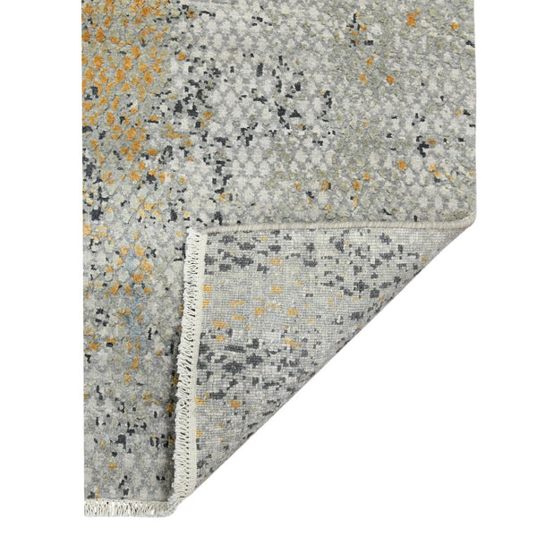 Amer Rugs Majestic Hand-knotted Premium Wool And Silk Area Rug - Bold Contemporary Design For Luxurious Spaces Blue Wool, Silk Maj100203