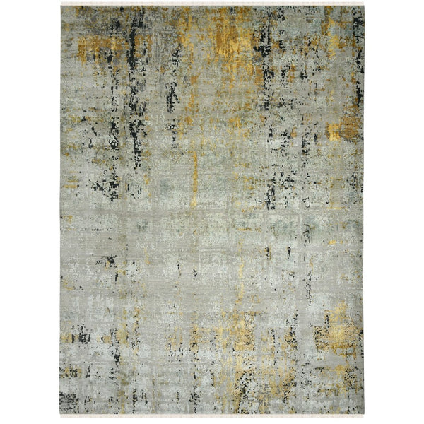 Amer Rugs Majestic Hand-knotted Premium Wool And Silk Area Rug - Bold Contemporary Design For Luxurious Spaces Ivory Wool, Silk Maj190912