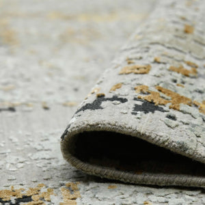 Amer Rugs Majestic Hand-knotted Premium Wool And Silk Area Rug - Bold Contemporary Design For Luxurious Spaces Ivory Wool, Silk Maj190912