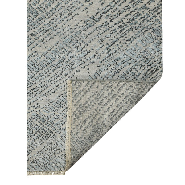 Amer Rugs Majestic Hand-knotted Premium Wool And Silk Area Rug - Bold Contemporary Design For Luxurious Spaces Blue Wool, Silk Maj50810