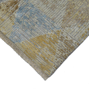 Amer Rugs Majestic Hand-knotted Area Rug - Luxurious New Zealand Wool & Silk, Bold Contemporary Design, Durable Ivory Wool, Silk Maj520203