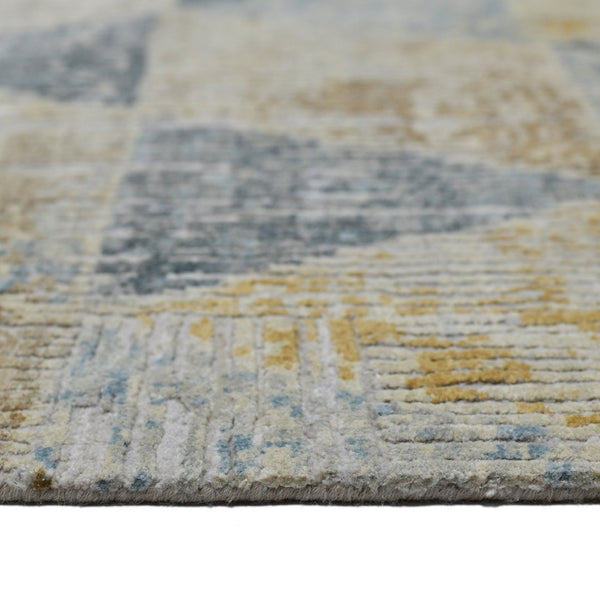 Amer Rugs Majestic Hand-knotted Area Rug - Luxurious New Zealand Wool & Silk, Bold Contemporary Design, Durable Ivory Wool, Silk Maj520203