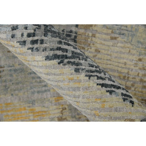 Amer Rugs Majestic Hand-knotted Area Rug - Luxurious New Zealand Wool & Silk, Bold Contemporary Design, Durable Ivory Wool, Silk Maj520203