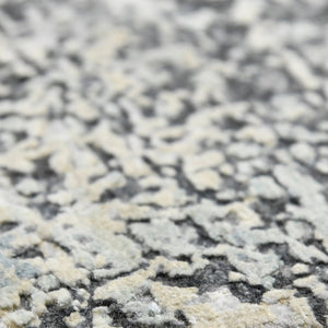 Amer Rugs Majestic Hand-knotted Premium Wool And Silk Area Rug - Bold Contemporary Design For Luxurious Spaces Ivory Wool, Silk Maj60203