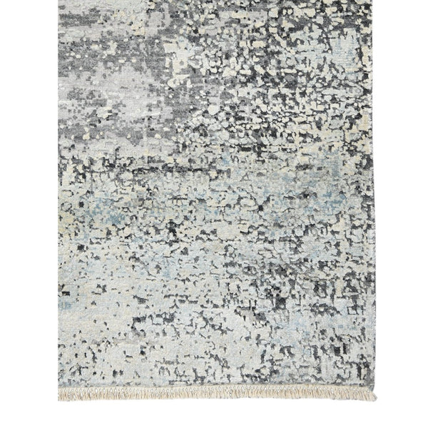 Amer Rugs Majestic Hand-knotted Premium Wool And Silk Area Rug - Bold Contemporary Design For Luxurious Spaces Ivory Wool, Silk Maj60203