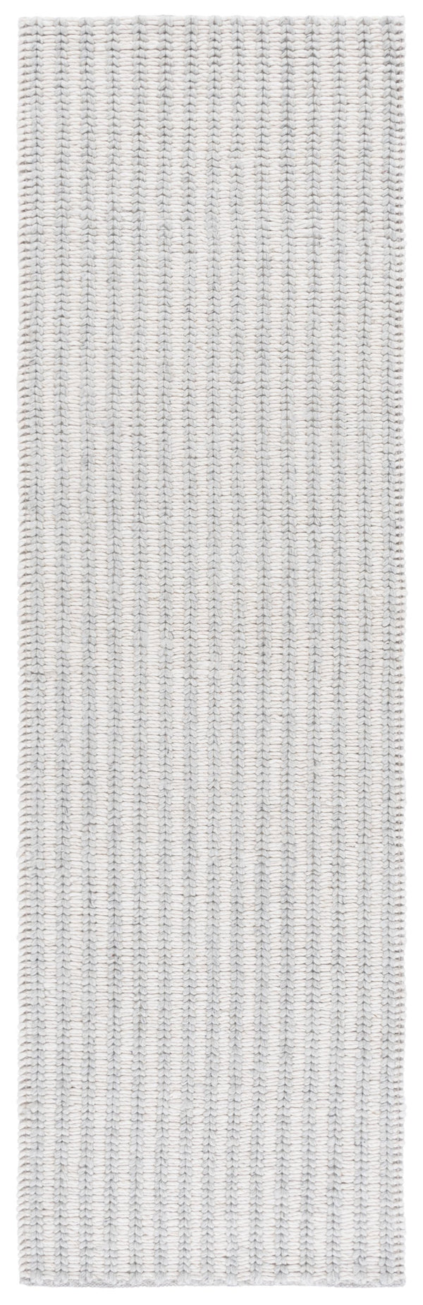 Safavieh Manhattan Runner Rug - Timeless Elegance, Hand-loomed Comfort, Perfect For Hallways And Entryways Ivory ,Grey 70% Wool 20% Cotton 10% Polyster Man225f-28